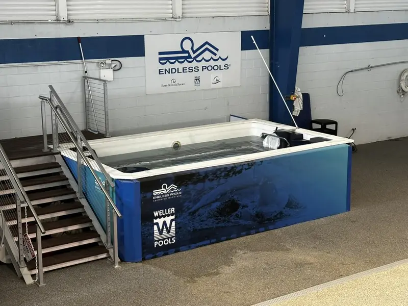 The Endless Pool SwimTec coaches in at Rosen Aquatic & Fitness Center in Orlando